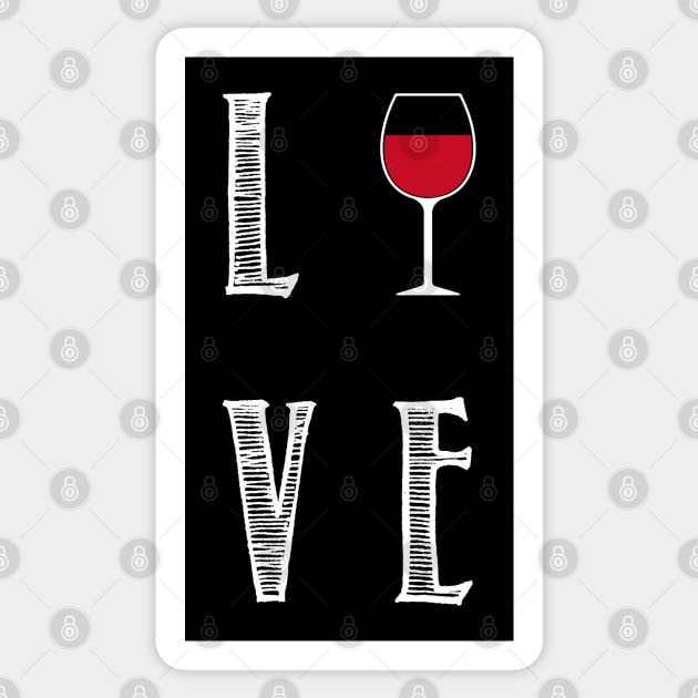 Wine Love Sticker by jverdi28